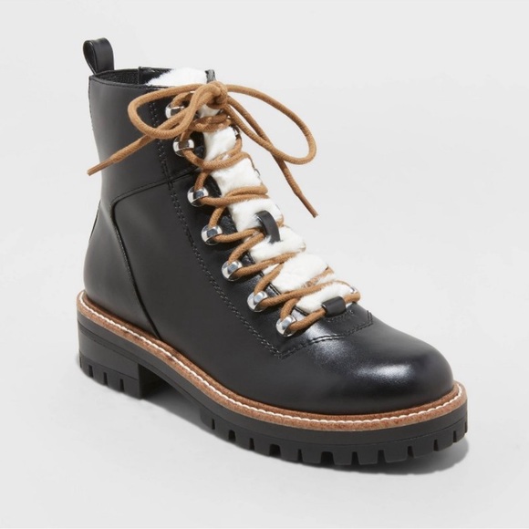 A New Day Leighton Hiking Boots with Memory Foam Insole SZ 8.5 - Picture 1 of 4